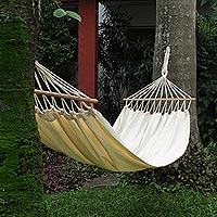 Cotton hammock Cornsilk Comfort single Brazil