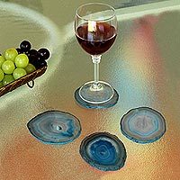 Agate coaster,
