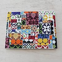 Ceramic tile tray,