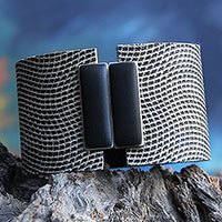 Textured wristband bracelet,