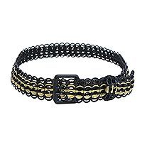 Soda pop-top belt,
