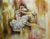 'The Dance' - Original Signed Brazilian Fine Art Dance Theme Painting thumbail