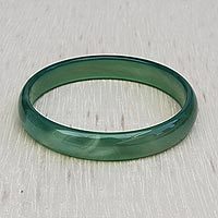 Agate bangle bracelet,
