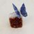 Gemstone sculpture, 'Blue Butterfly' - Natural Gemstone Butterfly Sculpture from Brazil (image 2c) thumbail