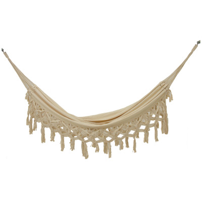 Cotton blend hammock, Natural Ubatuba (single)