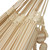 Cotton hammock, 'Tropical Style' (double) - Handwoven Double Cotton Hammock in Ivory from Brazil (image 2c) thumbail
