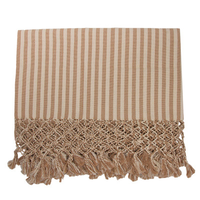 Cotton throw, Friendly Stripes