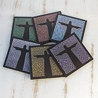 Wood coasters,