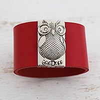 Leather wristband bracelet,