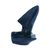 Bronze sculpture, 'Blue Sailboat' - Abstract Fine Art Bronze Sculpture with a Blue Patina (image 2e) thumbail