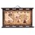 Leather wall hanging, 'Nova Terrarum' - Vintage Look Leather Wall Map thumbail