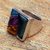 Multi-gemstone cocktail ring, 'Brilliant Constellation' - Sterling Ring with Assorted Gemstones (image 2c) thumbail