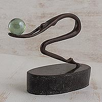 Bronze sculpture Ballet Balance Brazil