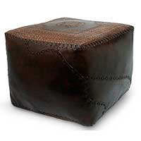 Leather ottoman cover Comfort Brazil