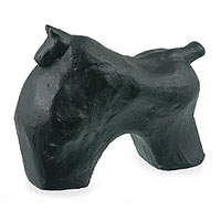 Ceramic sculpture Block Horse Brazil