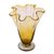 Glass vase, 'Amber Patch' - Golden Yellow Art Glass Vase Artisan Hand Blown Mexico (image 2a) thumbail