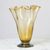 Glass vase, 'Amber Patch' - Golden Yellow Art Glass Vase Artisan Hand Blown Mexico (image 2b) thumbail