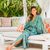Rayon batik robe, 'Misty Javanese Forest' - Artisan Crafted Women's Rayon Batik Robe thumbail