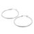 Sterling silver hoop earrings, 'Moonlit Goddess' (large) - Unique Sterling Silver Hoop Earrings (Large) (image 2e) thumbail
