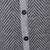 100% alpaca cardigan, 'Cloudy Sky' - Grey 100% Alpaca Wool Cardigan Sweater from Peru (image 2g) thumbail
