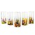Highball glasses, 'Confetti' (set of 6) - Colorful Handblown Glass Highball Cocktail (Set of 6) (image 2a) thumbail