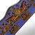 Mirror, 'Pretty in Blue' - Floral Blue Mirror Charming Artisan Reverse Painted Glass (image 2e) thumbail
