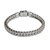 Sterling silver chain bracelet, 'Shining Naga' - Sterling Silver Naga Chain Bracelet from Bali (image 2a) thumbail