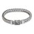 Sterling silver chain bracelet, 'Shining Naga' - Sterling Silver Naga Chain Bracelet from Bali (image 2c) thumbail