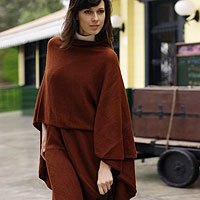 Alpaca blend wrap,