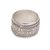 Sterling silver spinner ring, 'Floral Focus' - Wide Sterling Silver Spinner Ring with Floral Motifs (image 2d) thumbail
