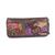 Leather and cotton blend wallet, 'Tribal Charm' - Thai Hill Tribe Cotton Blend and Leather Handmade Wallet (image 2a) thumbail