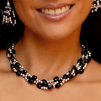 Obsidian choker,