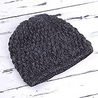100% alpaca hat,