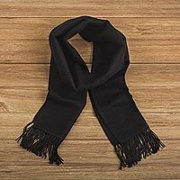 Alpaca blend scarf,