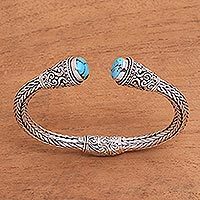 Turquoise cuff bracelet,