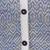 100% alpaca cardigan, 'Textured Andes' - Alpaca Wool Cardigan Prussian Blue Antique White from Peru (image 2e) thumbail