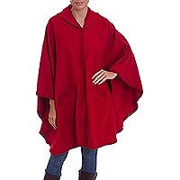 Alpaca blend cape,