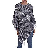 100% Alpaca poncho,