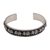 Sterling silver cuff bracelet, 'Lion Parade' - Sterling Silver Lion Motif Cuff Bracelet from Bali (image 2a) thumbail