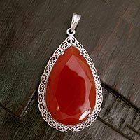 Agate pendant,