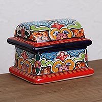 Ceramic decorative box,