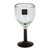 Blown glass goblets, 'Amber Mirage' (set of 4) - Hand Made Blown Glass Wine Glasses (set of 4) (image 2d) thumbail