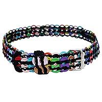 Soda pop-top belt,