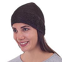 100% alpaca hat,