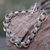 Sterling silver chain bracelet, 'Alternatives' - Artisan Crafted Sterling Silver Chain Bracelet from Bali thumbail