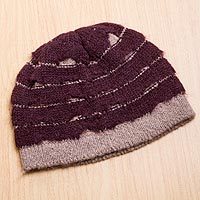 Alpaca blend hat,