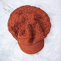 100% alpaca hat,