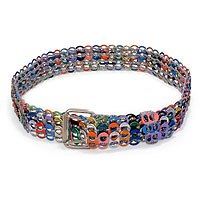 Soda pop-top belt,