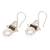 Cultured pearl and tourmaline dangle earrings, 'Life's Joy' - Cultured pearl and tourmaline dangle earrings (image 2d) thumbail