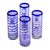 Highball glasses, 'Cobalt Spiral' (set of 4) - Hand Made Handblown Glass Four Drinking Glasses (image 2a) thumbail